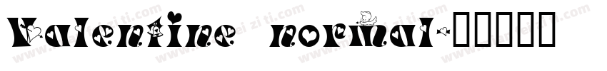 Valentine normal字体转换